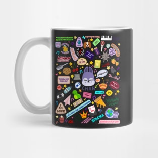 Chan doodle (black) Mug